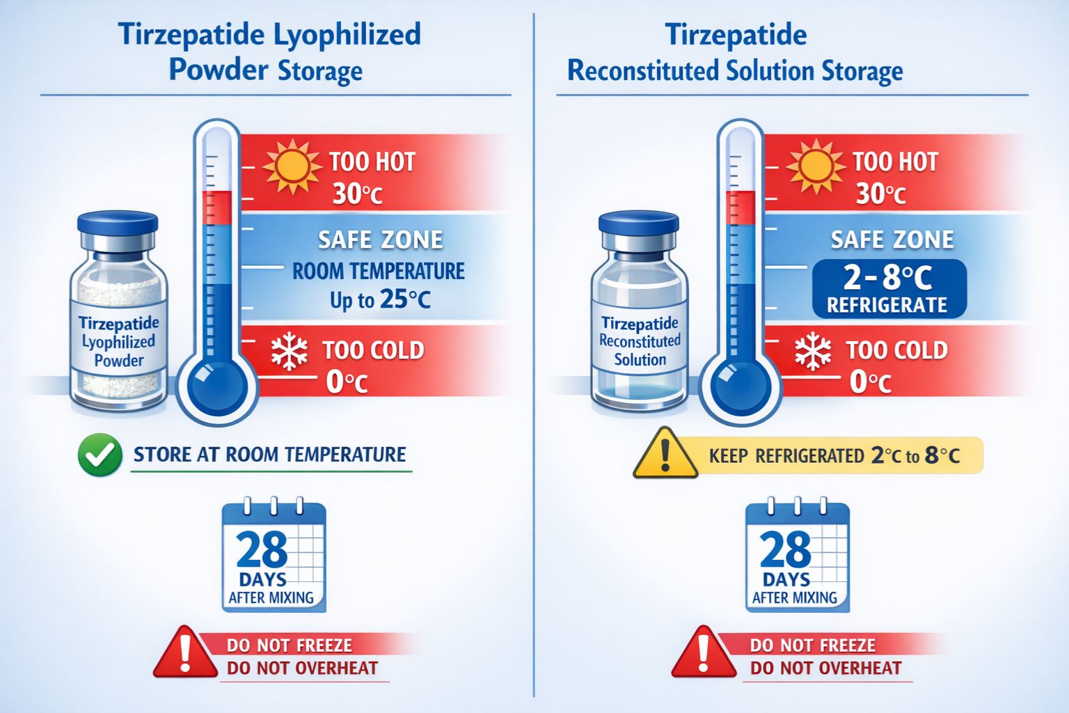  How to Store Tirzepatide